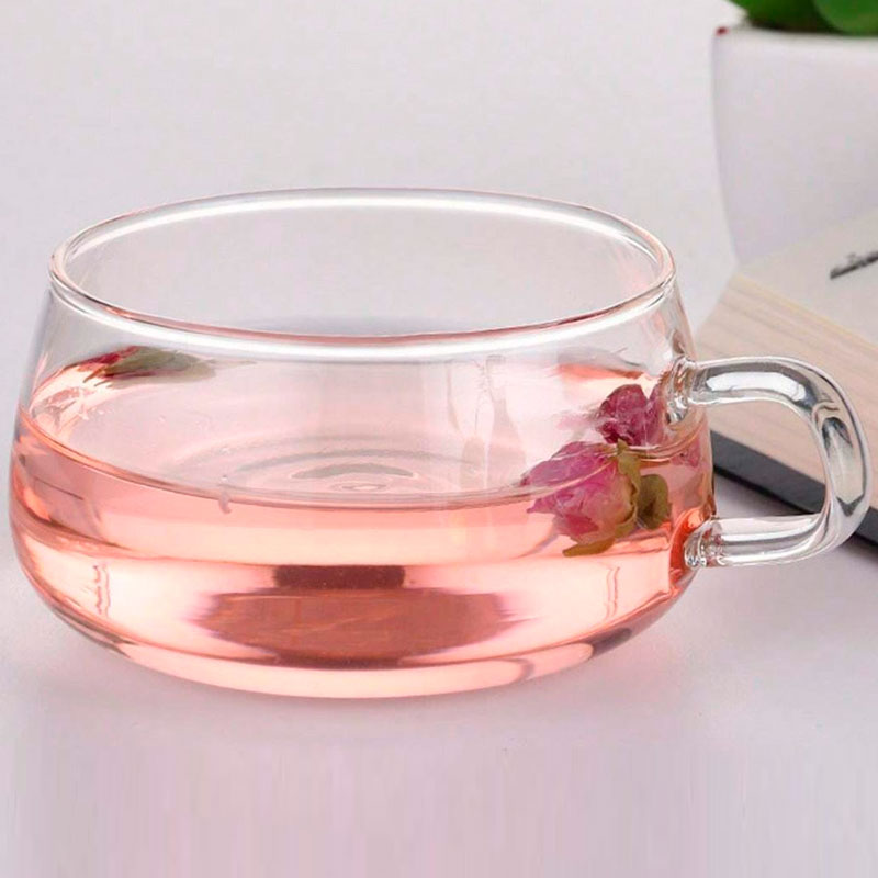 Taza de Vidrio 250ml Resistente al Calor - Imagen 4