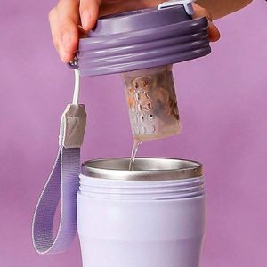 Termo Infusor 600ml de Acero Inoxidable